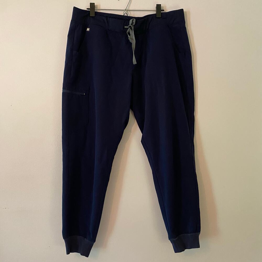 FIGS Navy Blue Zamora Jogger Scrub Pants Uniform Nurse Doctor Women's size XXL